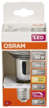 Led R63 60 Dimbar E27