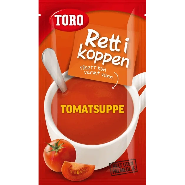 Tomatsuppe 20 Stk Rett I Koppen