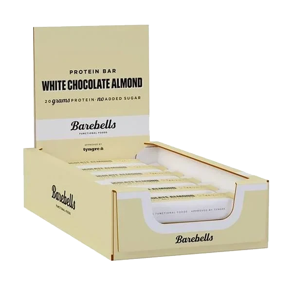 White Chocolate Almond Proteinbar (Kartong 12 stk)