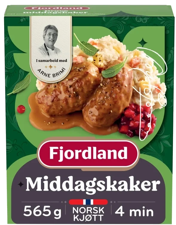 Middagskaker 565g Fjordland