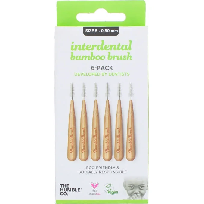 Mellanrumsborste Bambu Stl. 5 6-pack