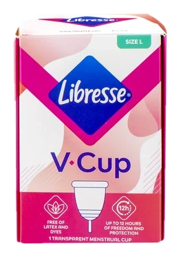Libresse V-cup Menskopp Large 1stk