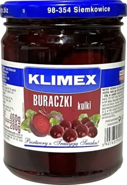 Rødbeter Hele Klimex 460g