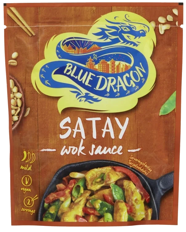 Woksaus Satay 120g Blue Dragon