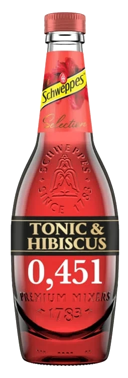 Schweppes Sel Tonic Hibiscus 0.45