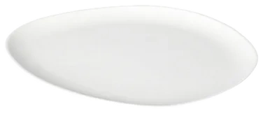 Tallerken Pebble Fiber 27cm Hvit