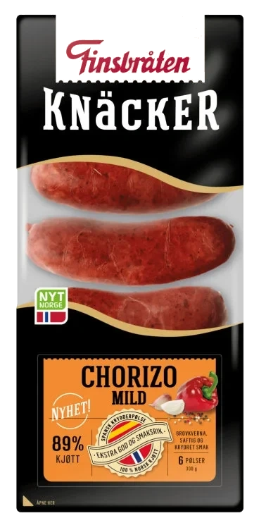 Chorizo Mild 300g Finsbråten