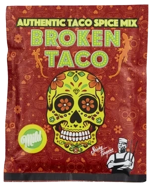 Authentic Taco Spice Mix 25g Broken Taco