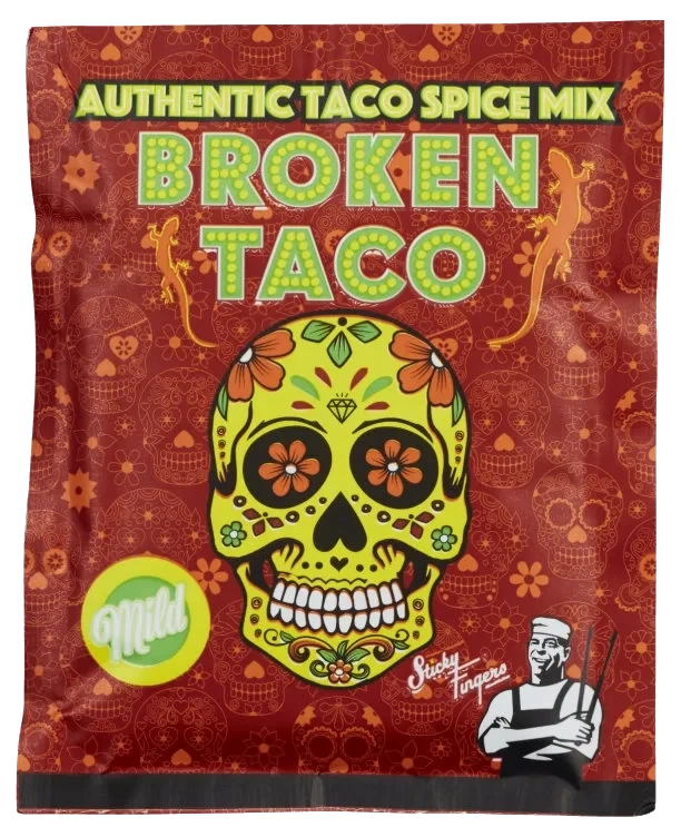 Authentic Taco Spice Mix 25g Broken Taco