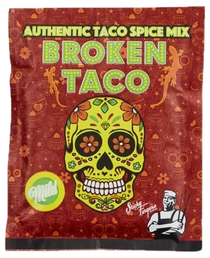 Authentic Taco Spice Mix 25g Broken Taco