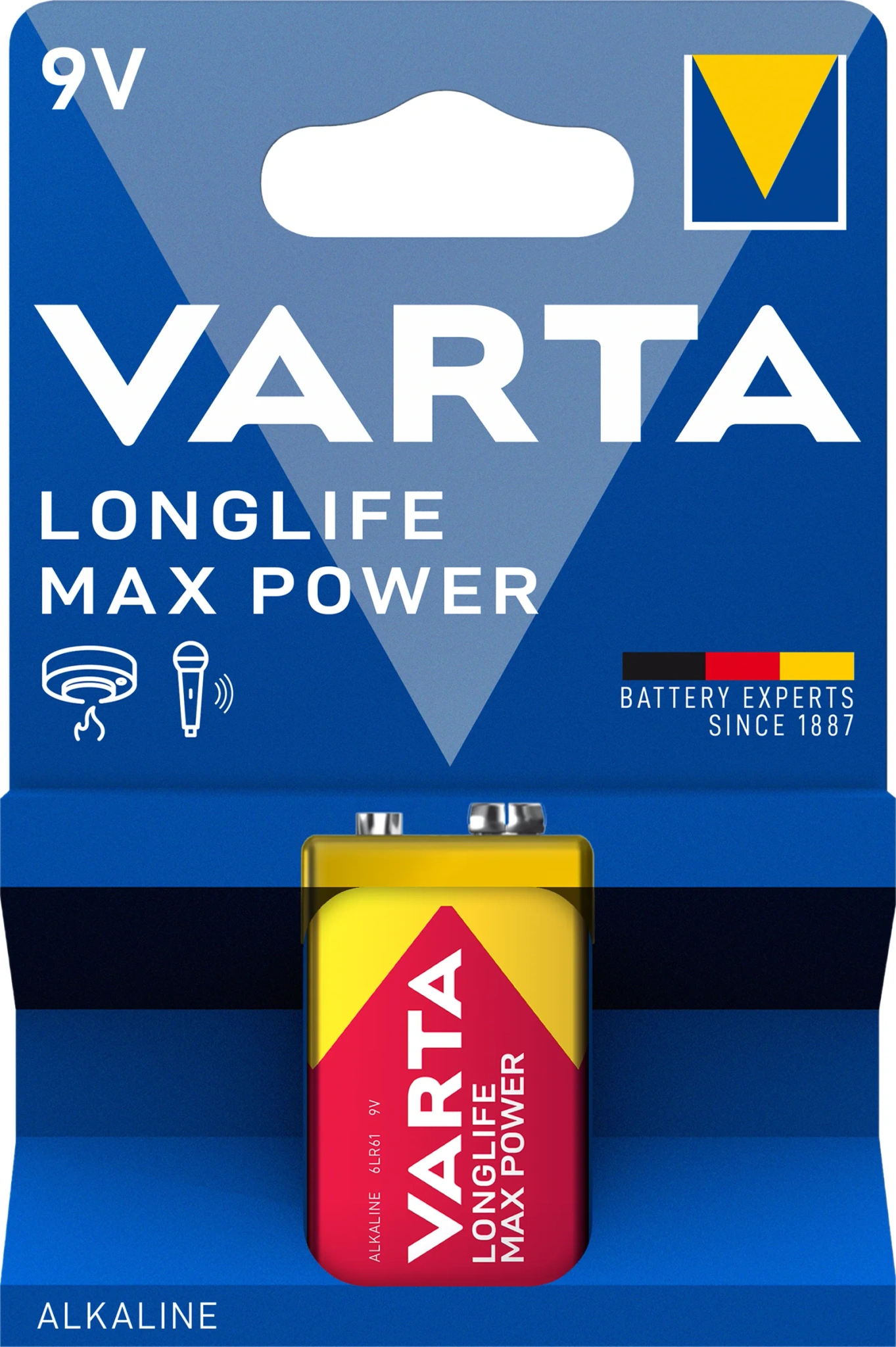 Batteri Longlife max power 9V
