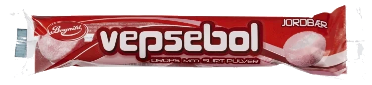 Vepsebol Jordbær Ny