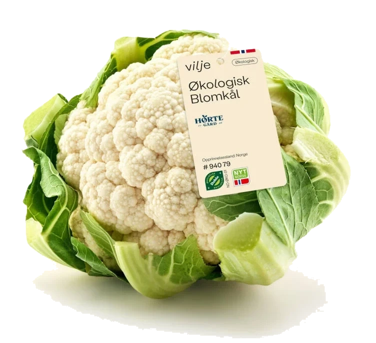 Blomkål stykk Økologisk