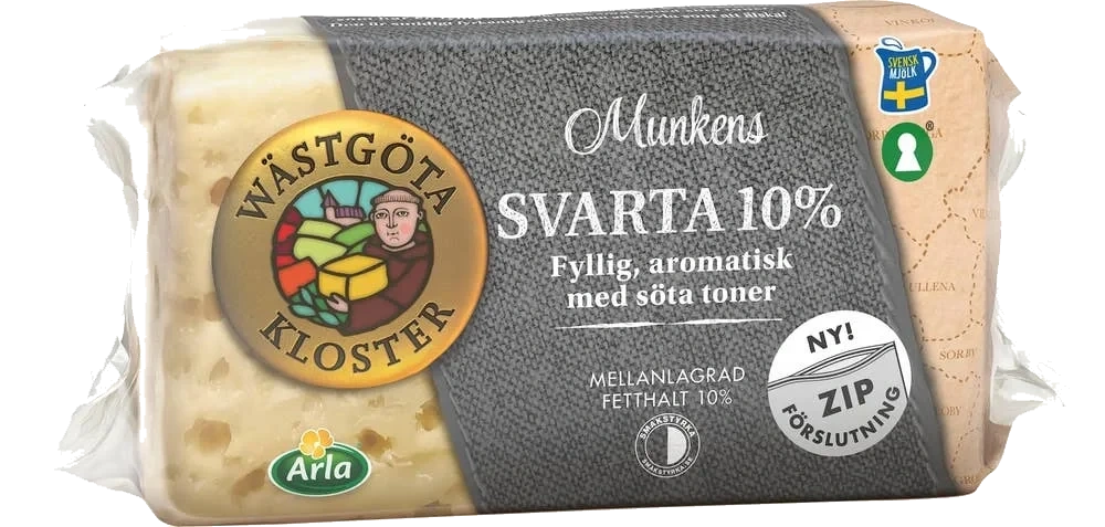 Munkens Svarta Ost 10%