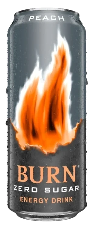 Burn Zero Peach 0,5l boks