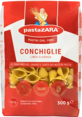 Conchiglie"pasta Skjell" 500g Pasta Zara