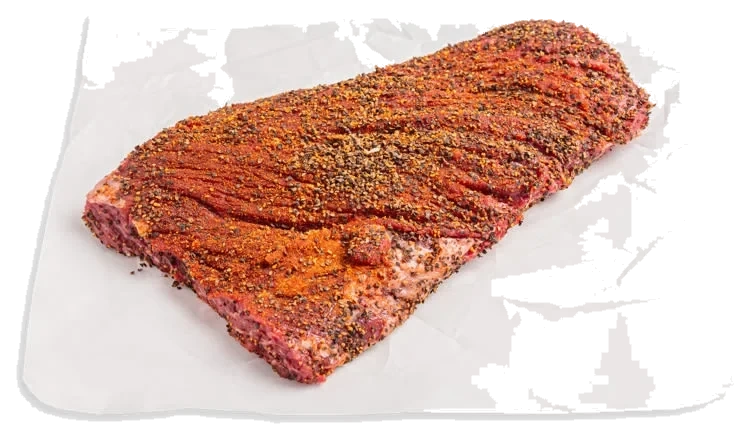 Angus Skirt Steak Coffee-Rub pr Kg