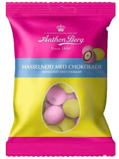 Anton Berg Hasselnøtt Sjokolade 80g