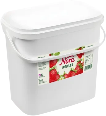 Jordbærsyltetøy 9,5kg Nora