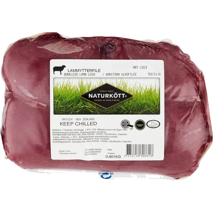 Lammytterfilé Färsk putsad ca 700g Naturkött