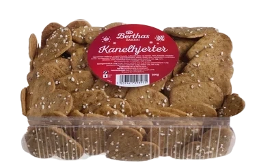 Kanelhjerter 500g Berthas