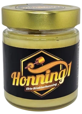 Honning1 Ekte Birøkterhonning Norsk 250g Honningkongen 250g X 10 X 70