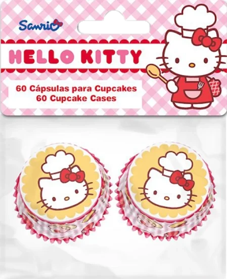 Hello Kitty Mini Cupcake 60stk