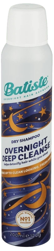 Batiste Overnight Deep Cleanse Dry Shampoo 200ml