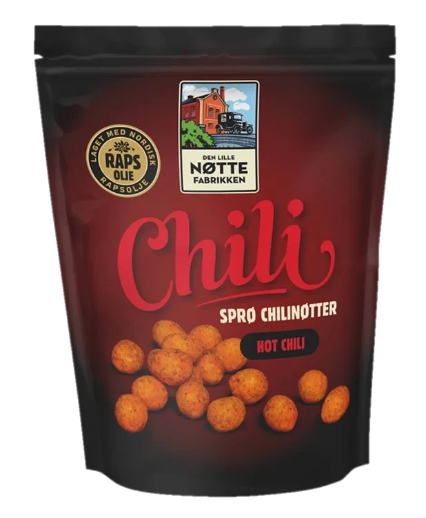 Chilinøtter 230g Dln