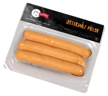 Ostechili Pølse 300gr Kuraas