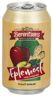 Eplemost & Ingefær med Bobler 6x0.33l bx