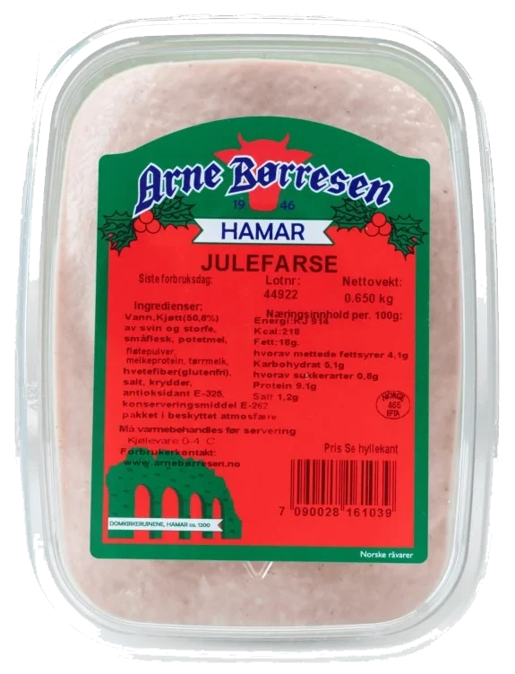 Julefarse 650 g