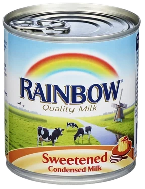 Søtet Kondensert Melk 397g Rainbow
