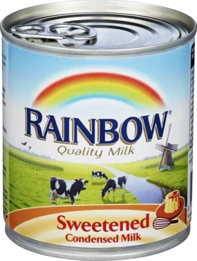 Søtet Kondensert Melk 397g Rainbow