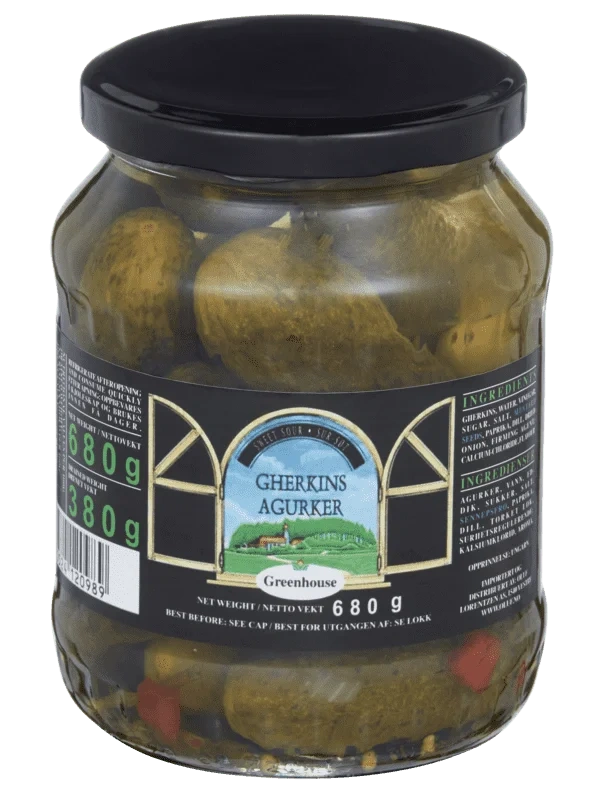 Greenhouse Gherkins Agurker 680g