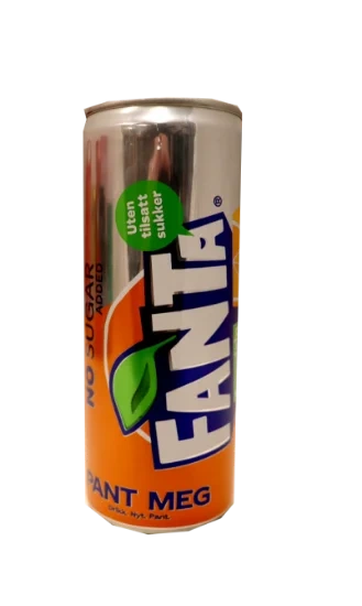 Fanta Appelsin Uten Tilsatt Sukker 250ml