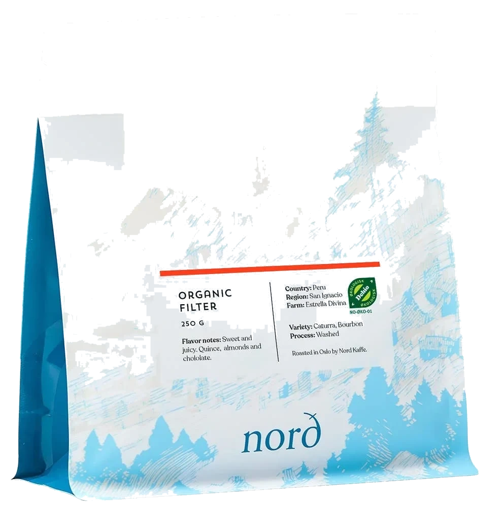 Økologiske kaffebønner Organic filter
