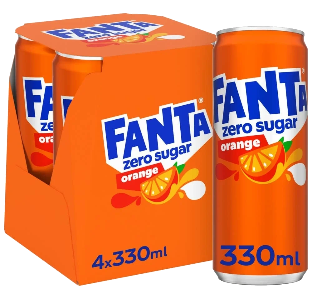 Fanta Orange Zero Sugar