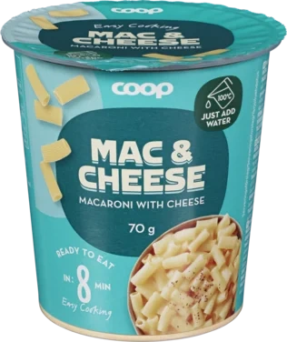 Mac and cheese cup