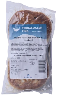 Fiskekarbonader Mormors Tromsdalen 360g