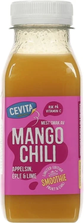 Smoothie Mango og Chili 250ml Cevita