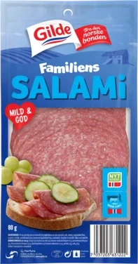 Salami Familiens 80g Gilde