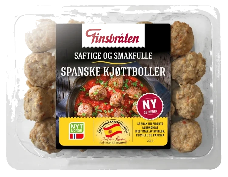 Kjøttboller Spanske 250g Finsbråten