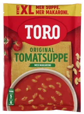 Tomatsuppe m/Makaroni Familiepk.192g Toro