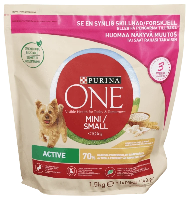 One Small Dog Active 1.5kg Purina