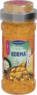 Korma Cooking Sauce 360g Santa Maria
