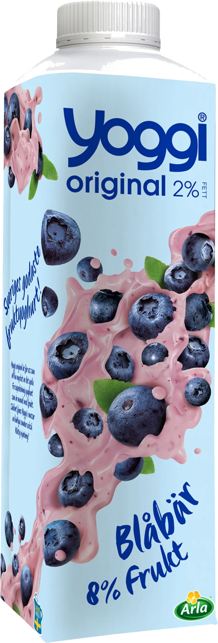 Original yoghurt blåbär 1000 g