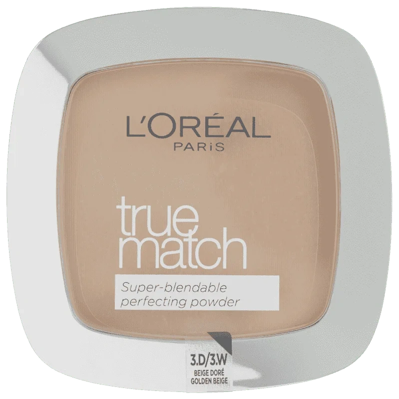 Loreal Paris True Match Super-blendable Perfecting Powder W3 Golden Beige