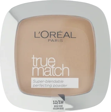Loreal Paris True Match Super-blendable Perfecting Powder W3 Golden Beige