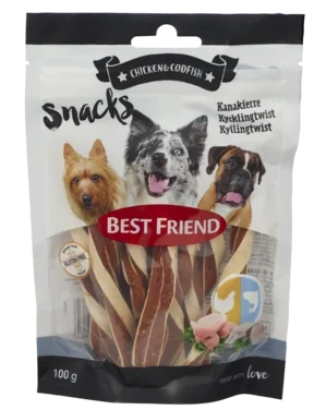 Snacks kyllingtwist 100 g